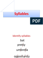 Syllables