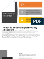 Antisocial Personality Disorder