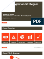 Cloud Migration Strategies: Michiel Van Otegem Principal Architect, Business Line Microsoft, Sogeti NL
