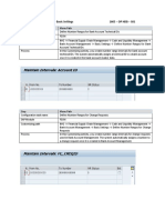 Bank Account Creation - S4HANA 1605 OP HDB