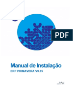 Manual de Instalação Primavera