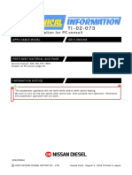 Additional Discription For PC Consult: Applicable Model Ge13 Engine