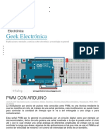 PWM Con Arduino