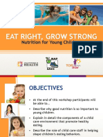 Eat Right, Grow Strong: Nutrition For Young Children