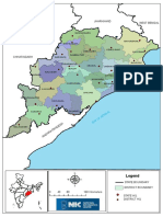 District Map Odisha: West Bengal Jharkhand