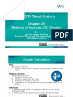 Chapter 2B Methods of Analysis (DC Circuits)