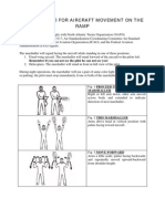 Aviation Marshaller Hand Signals