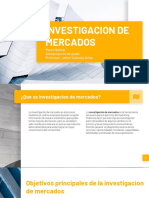 Investigacion de Mercados