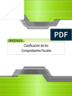 NCF 6. Clasificación de Los Comprobantes Fiscales