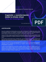 Cognición y Socioformación Desde La Mirada Digital