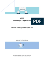 Mooc Innovating in A Digital World: Associate Pr. Rémi Maniak