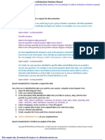 Data Analytics For Accounting 1st Edition Richardson Solutions Manual