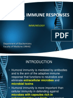 Humoral Immune Responses