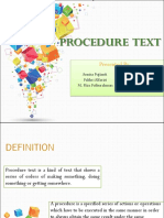 Procedure Text