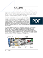 Tunnel Boring Machine 1