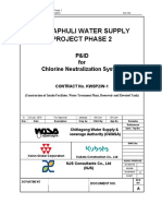 Karnaphuli Water Supply Project Phase 2: P&Id For Chlorine Neutralization System