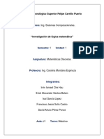 Investigacion de Logica Matematica