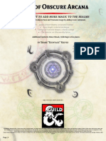 D&D5e - Tome of Obscure Arcana