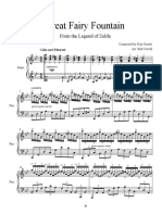 Great Fairy Fountain Piano Etude