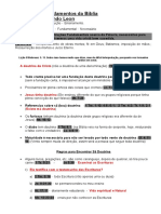 Princípios e Fundamentos Da Bíblia Professor Fernando Leon: A Doutrina de Cristo