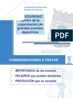 Seguridad en Grandes Eventos