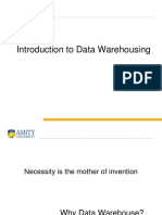 Introduction To Data Warehousing