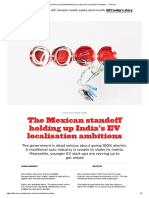 The Mexican Standoff Holding Up India's EV Localisation Ambitions - The Ken