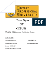 Multiprocessor Architecture System