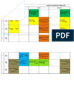 Horario 20 Agosto de 2019