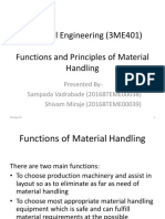 Functions and Principles of Material Handling