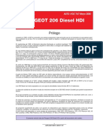 Peugeot 206 Diesel Hdi 2000