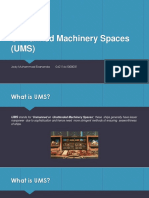 Unmanned Machinery Spaces