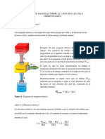 Aplicación de Maquinas Termicas y Segunda Ley de La Termocinamica