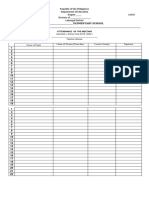 ELEMENTARY SCHOOL: Name of Pupils Name of Parents/Guardians Contact Number Signature