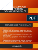 Relaciones Oclusales en Las Prã - Tesis Parciales Removibles