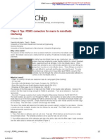 PDMS Macro-Micro Connectors