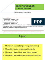 Fondasi Kehidupan: Kimia Air Dan Biomolekul