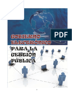 Libro Gobierno Electronico para La Gestión Pública PDF