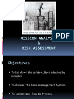 Mission Analysis & Risk Assessment