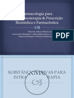 Farmacologia para Intradermoterapia & Prescrição Biomédica e Farmacêutica - Material Complementar PDF