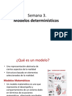 Modelos Deterministicos