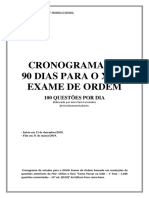 Cronog 90 Dias Xxviii - 100 Questões