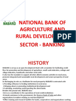 National Bank of Agriculture and Rural Development: Sector - Banking