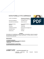 CV Fiorella Tito Carrasco