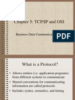 Chapter 5: TCP/IP and OSI: Business Data Communications, 5e