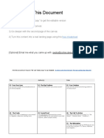 Lean Landing Page Canvas (Sharable Version) PDF