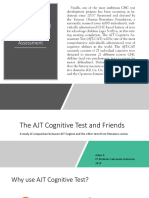 AJT Cognitive Test & Friends