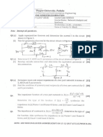 Thapar University, Patiala: End Semester Examination