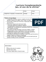 Evaluación Pipo El Oso en La Vitrina 2019