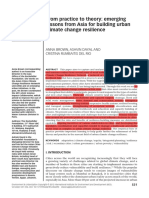 Brown Et Al.-From Practice To Theory - Emergin Lessons From Asia For Building Urban Climate Change Resilience